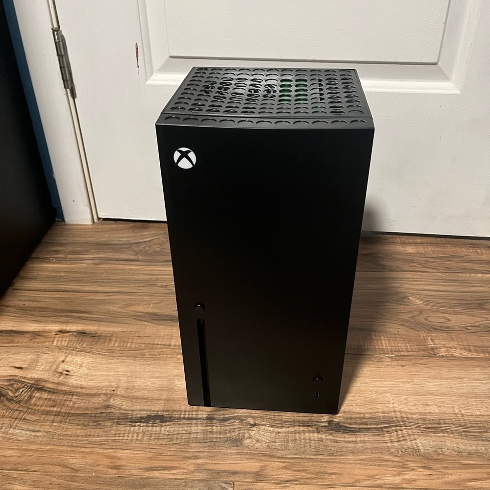 Black Xbox Gaming mini fridge